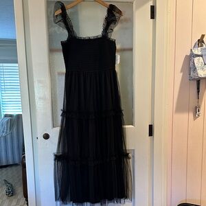 Altar'd State Black Maxi Dress